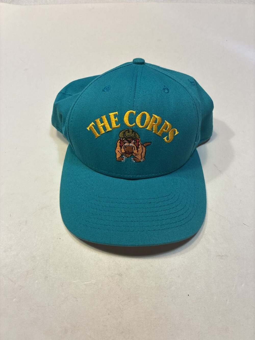 The Corps Military Style Embroidered Bulldog Baseball Cap